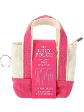 The Juicy Pouch Lip Butter Set NWT